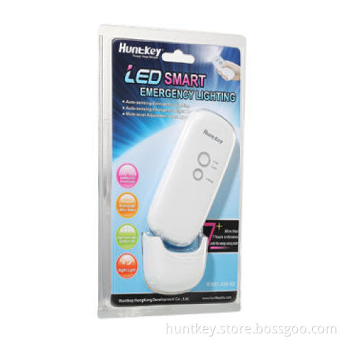 Wireless Socket Charging LED Light, Five High-illumination LEDs and Auto-sensing Night Light